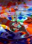 pic for colorful water drops